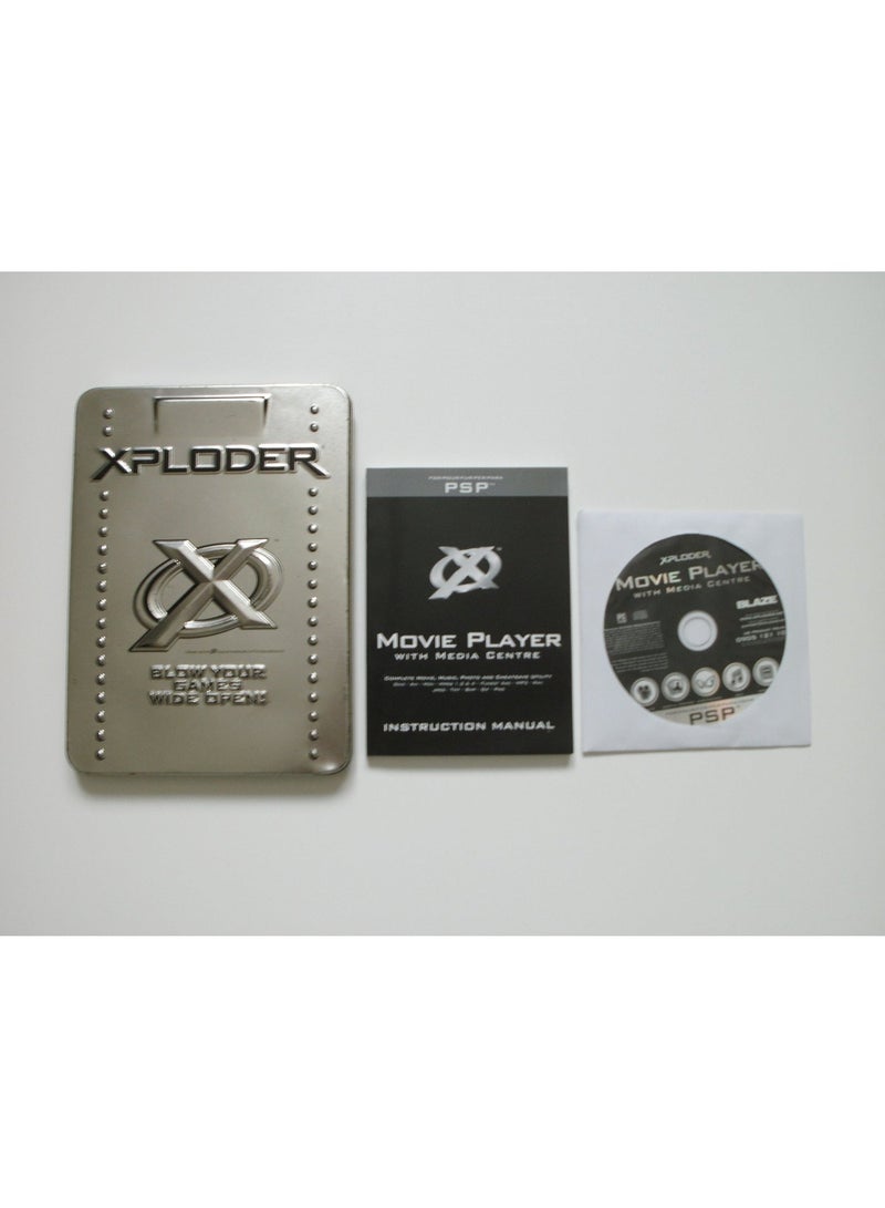 بي إس بي PSP Xploder Movie Player مع Media Centre | تشغيل الفيديو والموسيقى والصور | أداة Cheatsave | دعم نقل عبر USB | متوافق مع جهاز PSP - Image 2